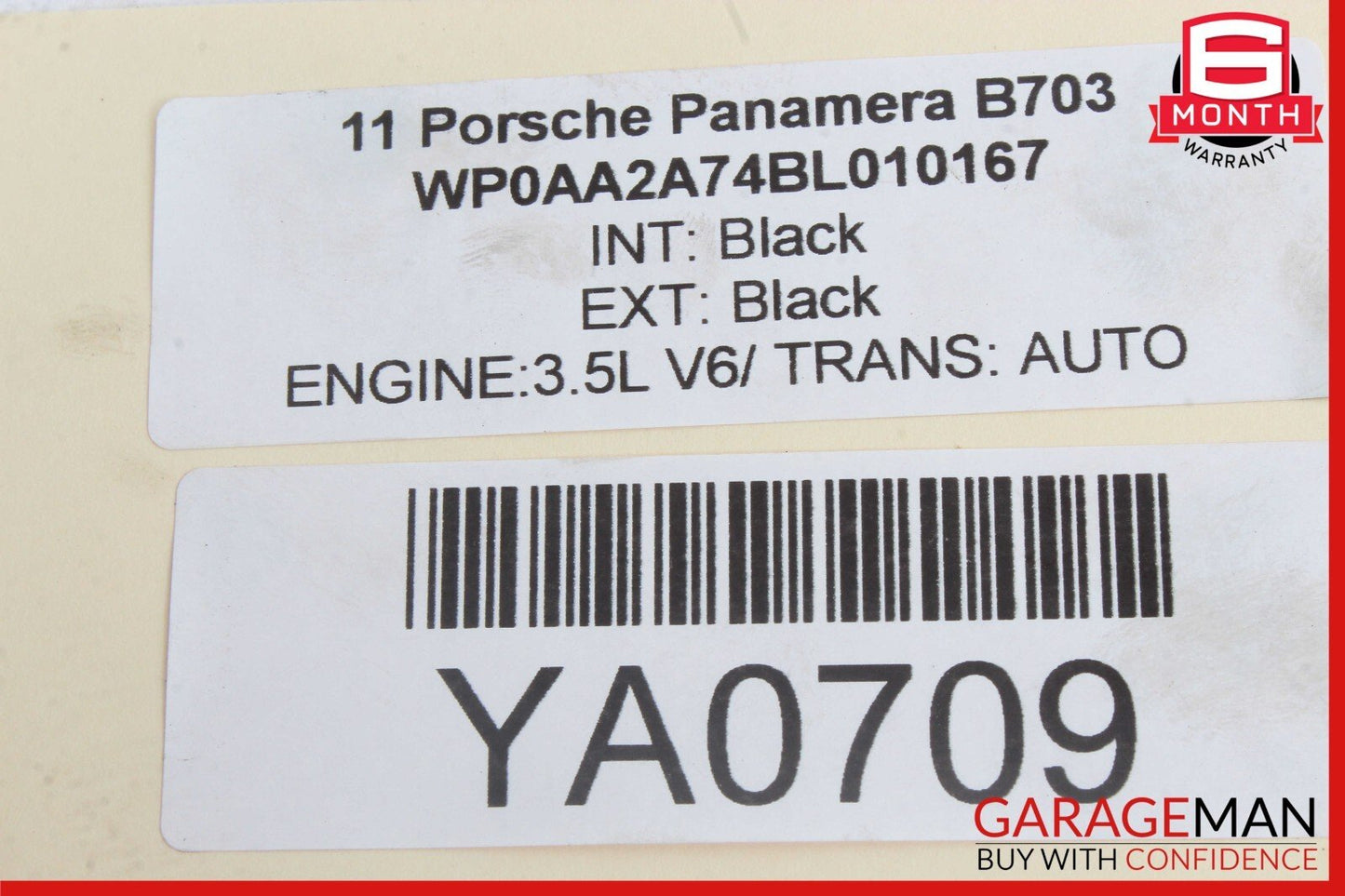 10-16 Porsche Panamera 970 Rear Right / Left Upper Suspension Control Arm OEM