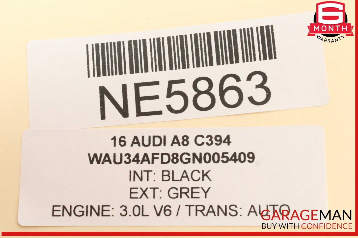 11-18 Audi A8 S8 Comfort Control Keyless Entry Control Module Unit 4H0907412 OEM
