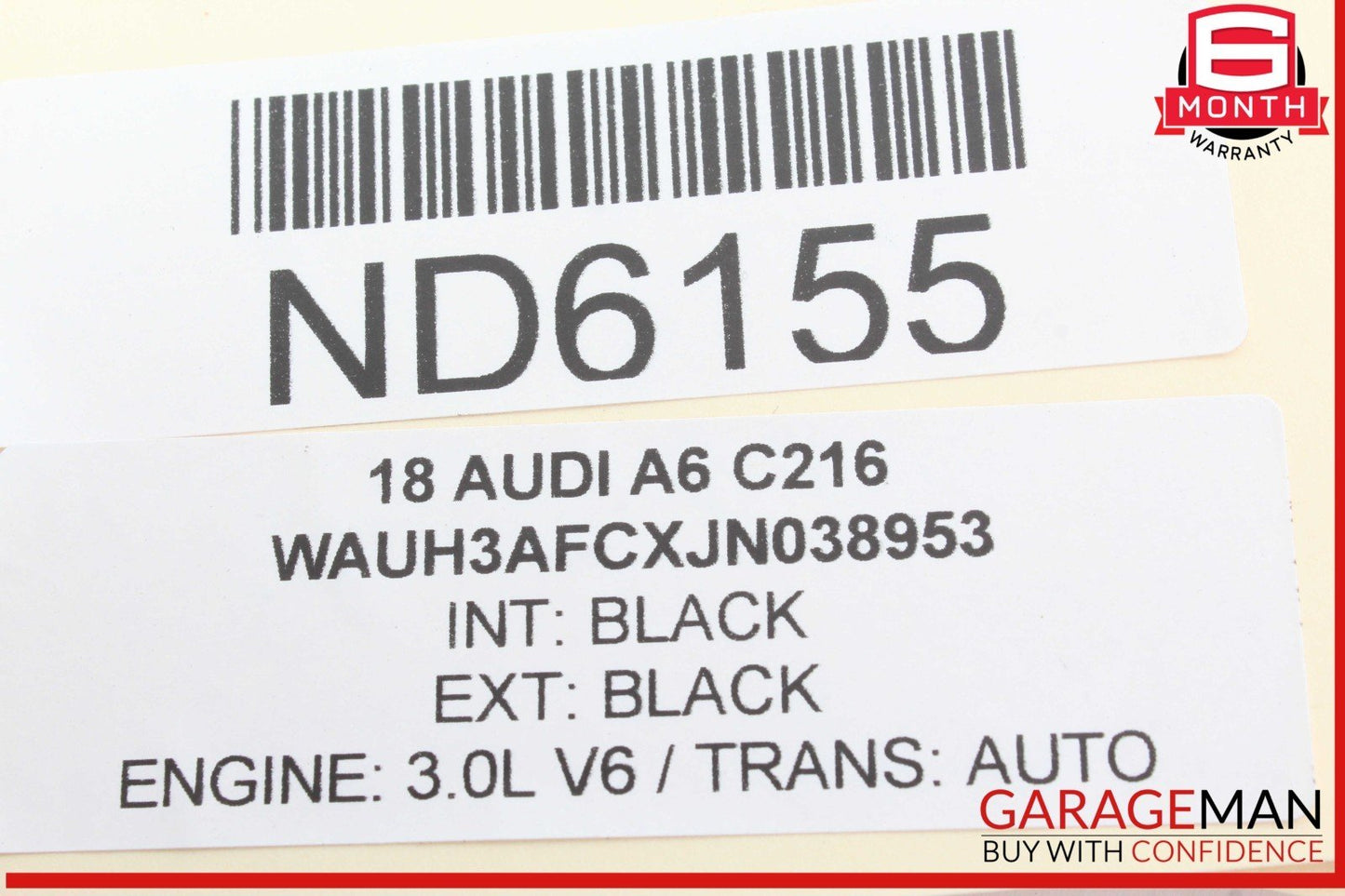 12-18 Audi A6 A7 Rear Left Driver Side Lane Assist Blind Spot Radar Sensor OEM