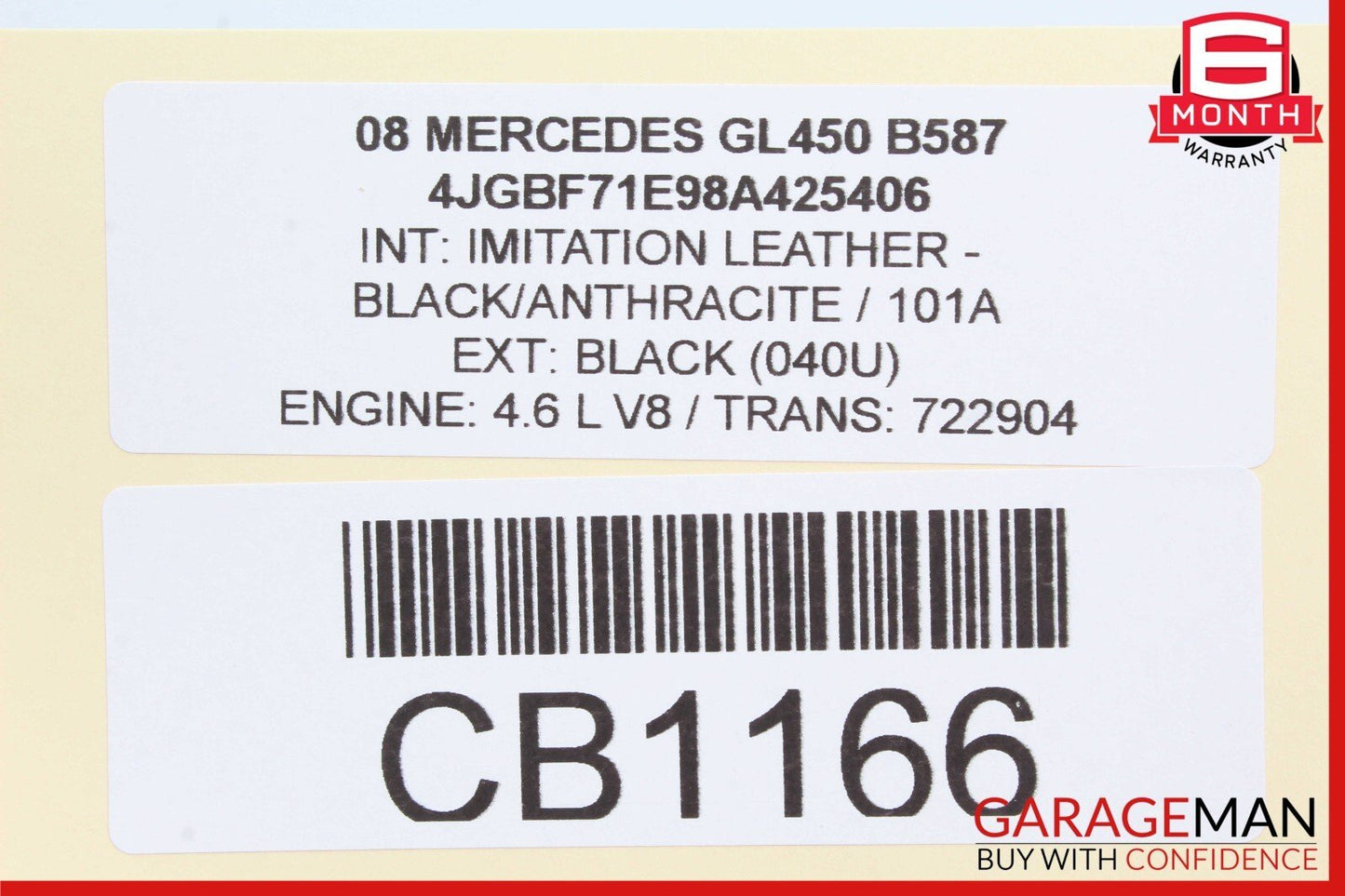 06-12 Mercedes GL550 GL450 R350 ML63 AMG DVD Player Video Splitter Module Unit