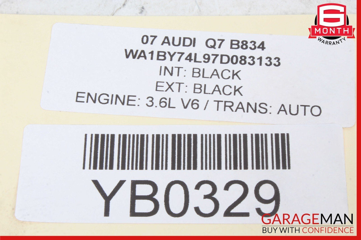 07-15 Audi Q7 Front Right Passenger Side Lower Control Arm 7P0407152C OEM