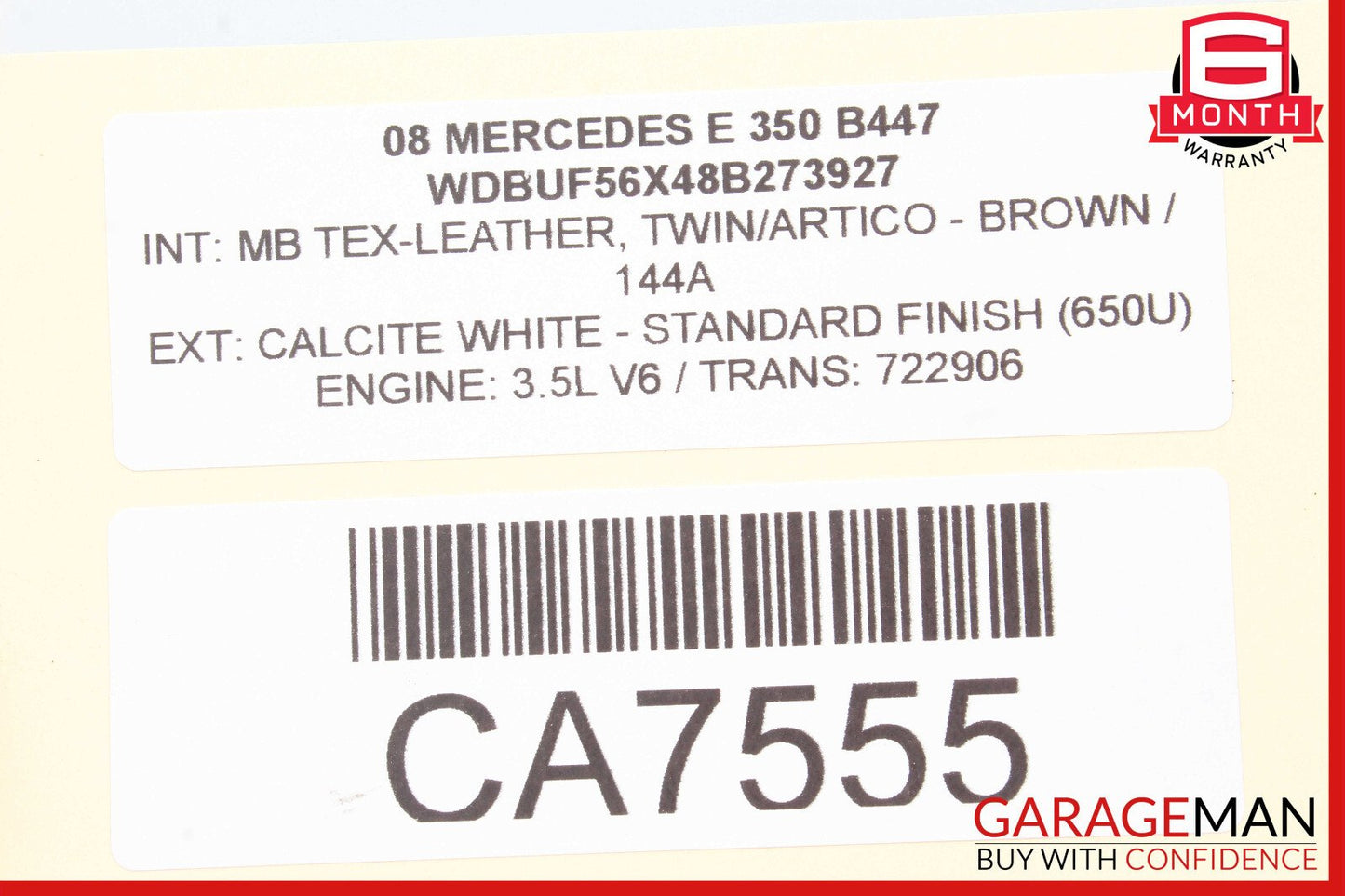07-09 Mercedes W211 E350 Power Steering Pump Reservoir Assembly 0054665801 OEM