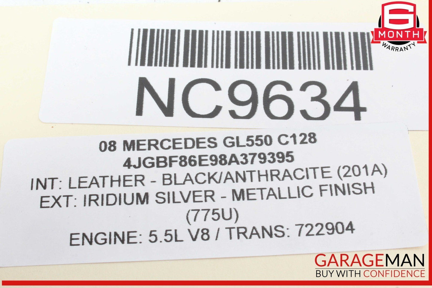 06-13 Mercedes X164 GL550 ML350 Rear Right or Left Suspension Upper Control Arm