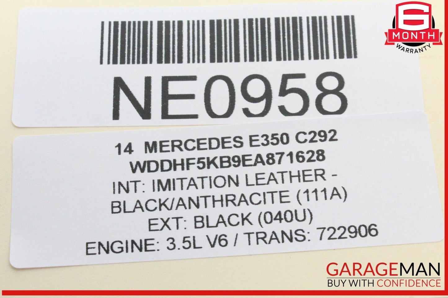 08-20 Mercedes W212 E350 CLS550 Headlight Fog Light Switch Control Module OEM
