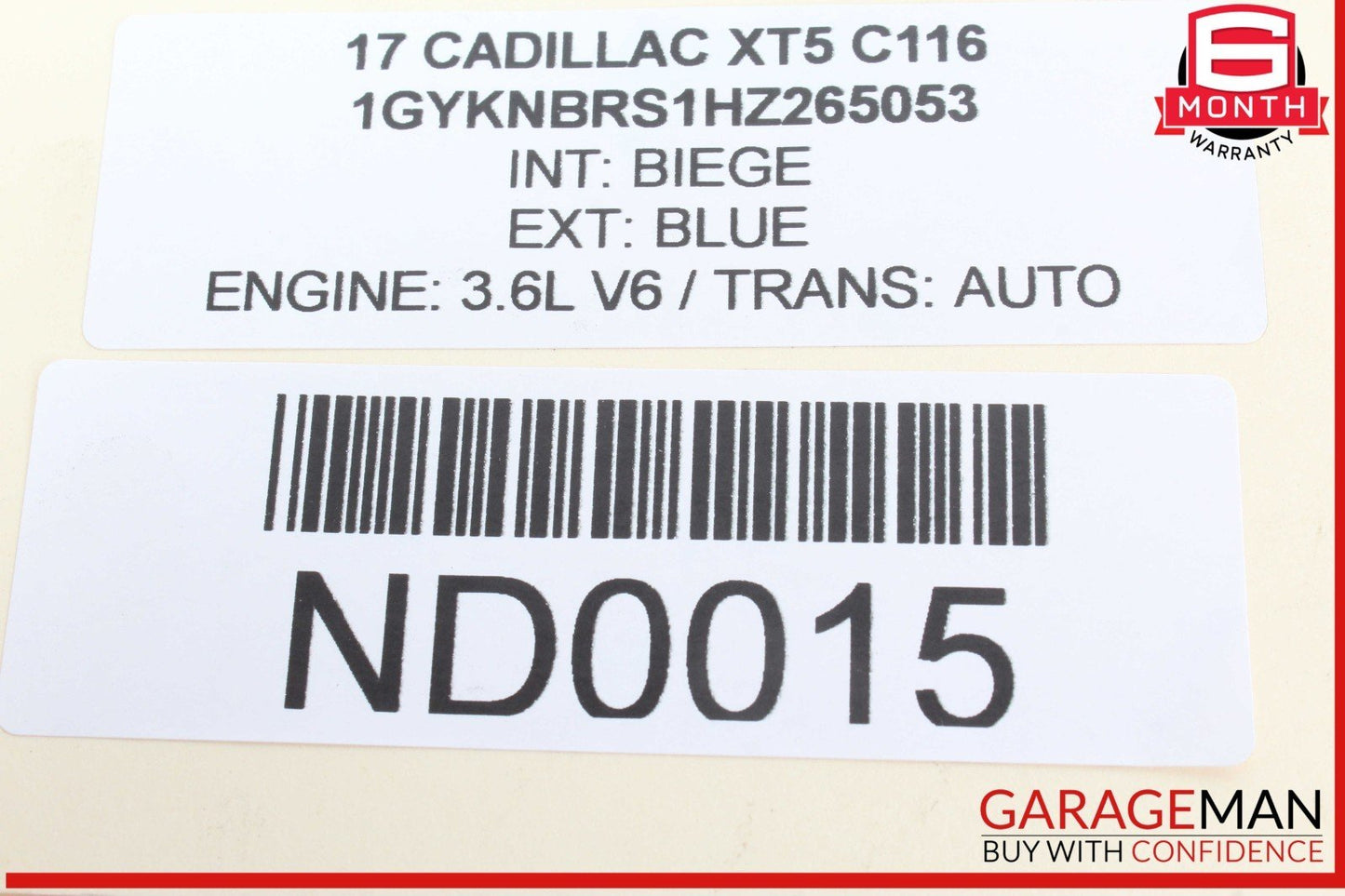 Cadillac Unknown 84227351/ 8422 7351 OEM