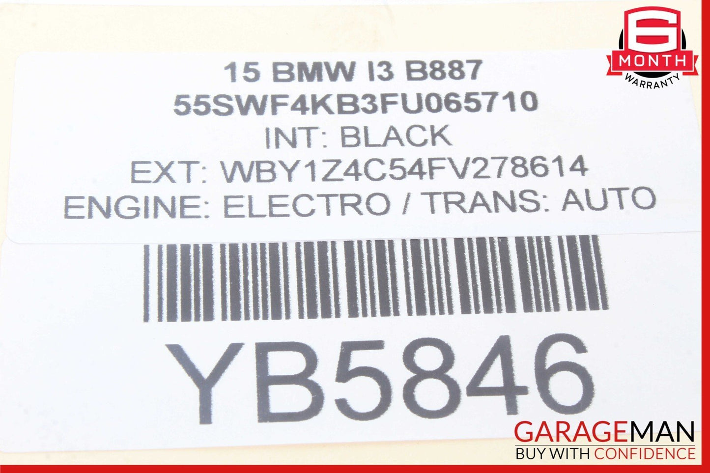14-21 BMW i3 I01 Hybrid Front Left Side Windshield Wiper Motor 7359449 OEM
