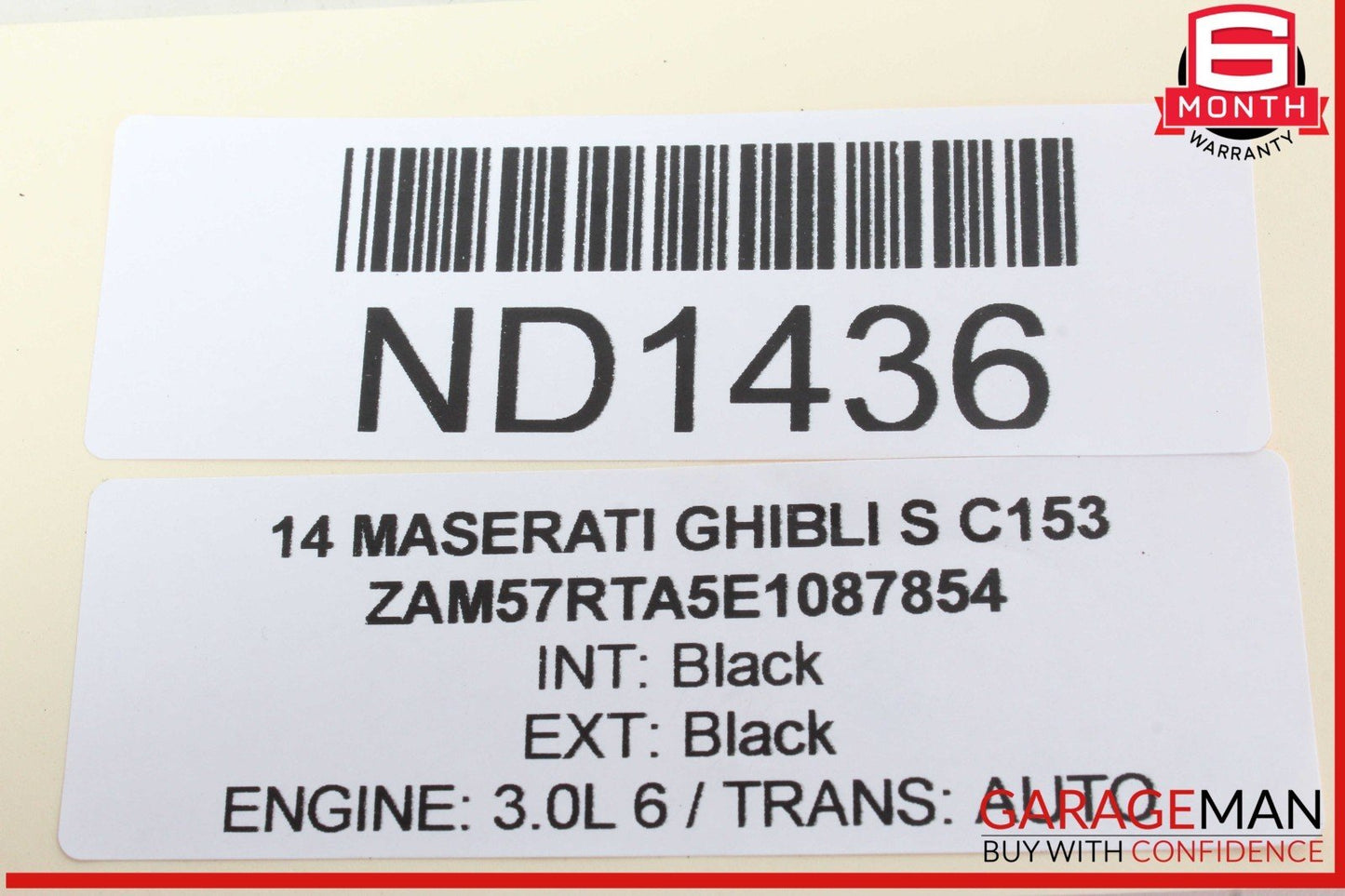 14-20 Maserati Ghibli S Front Left Side Seat Adjustment Control Switch Module