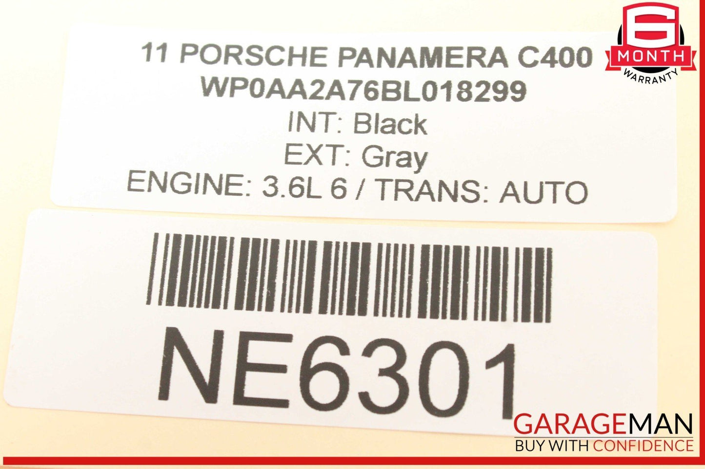 10-16 Porsche Panamera 970 Front Left Driver Side Door Control Module Unit OEM