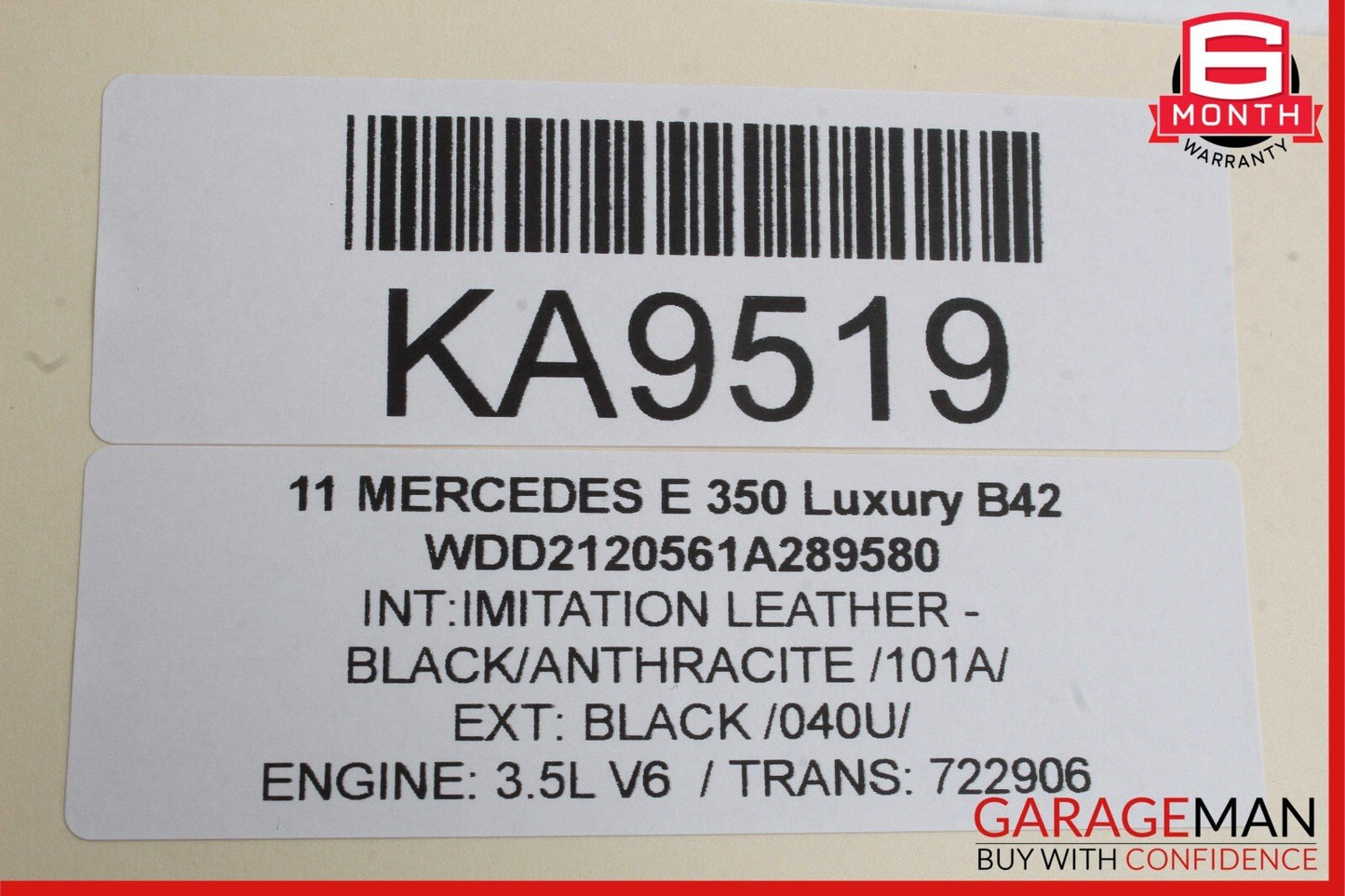07-16 Mercedes W218 CLS550 S550 CL63 Rear Trunk Tailgate Release Open Handle OEM