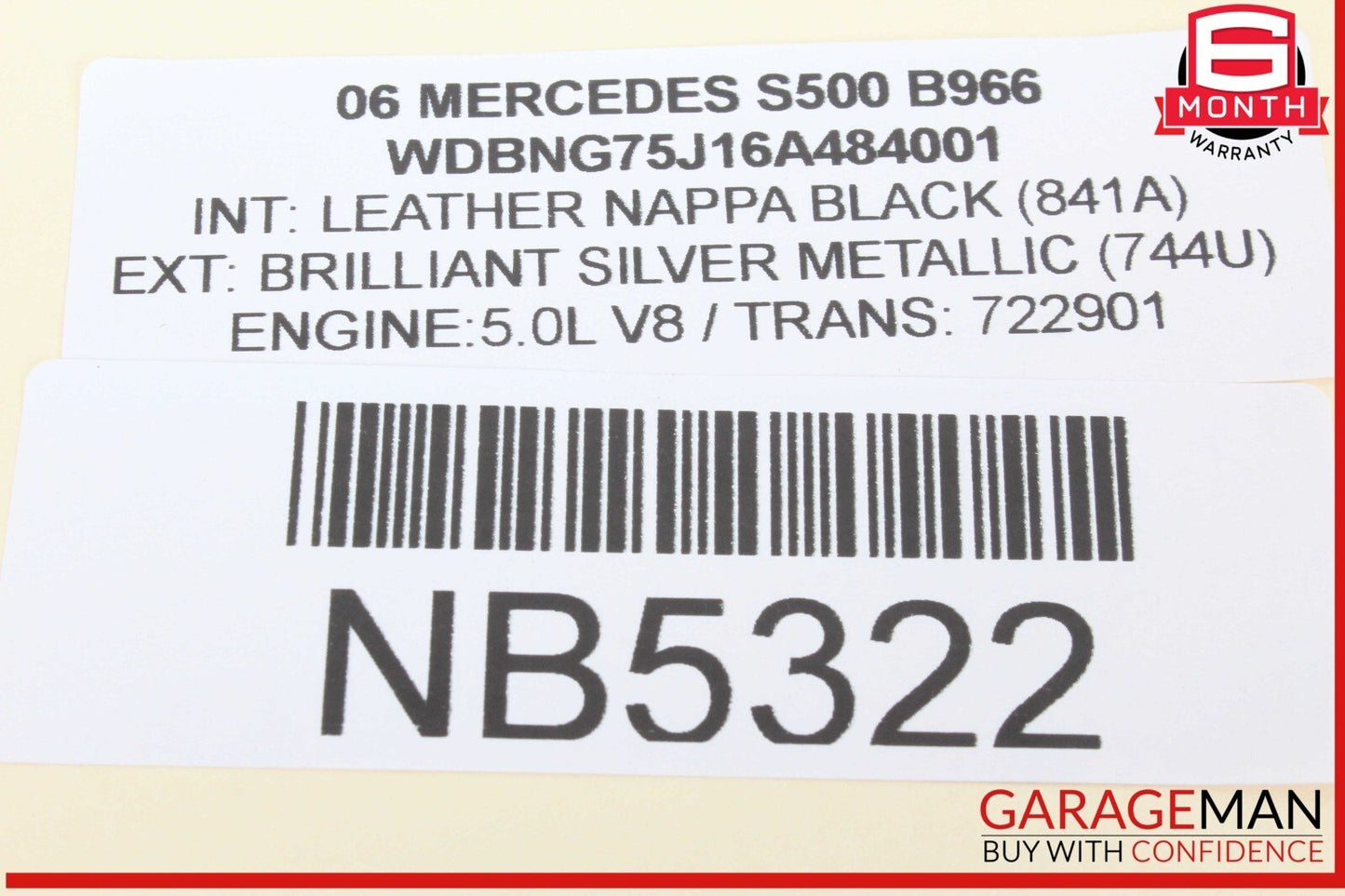 03-06 Mercedes W220 S500 S430 Center Dashboard Control Switch 2208217758 OEM