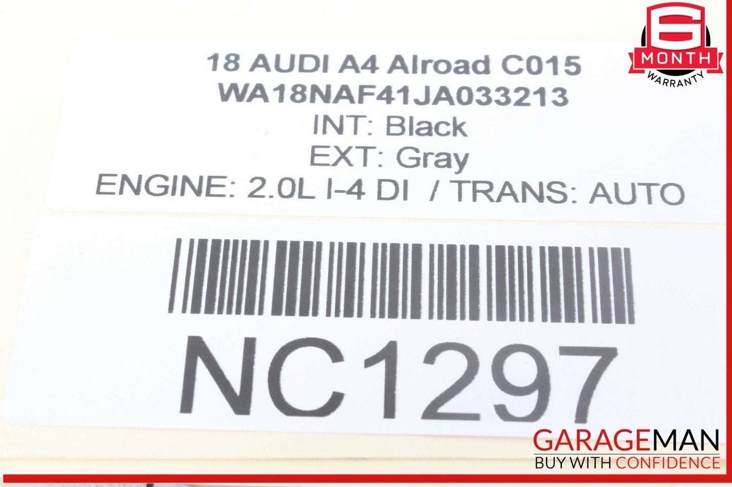 17-24 Audi A4 Allroad Rear Left or Rear Right Side CV Axle Shaft 8W0501203D OEM