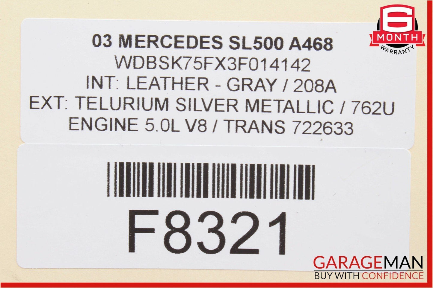 98-06 Mercedes R230 SL500 ML320 S600 CL500 Telephone Phone Voice Control Module