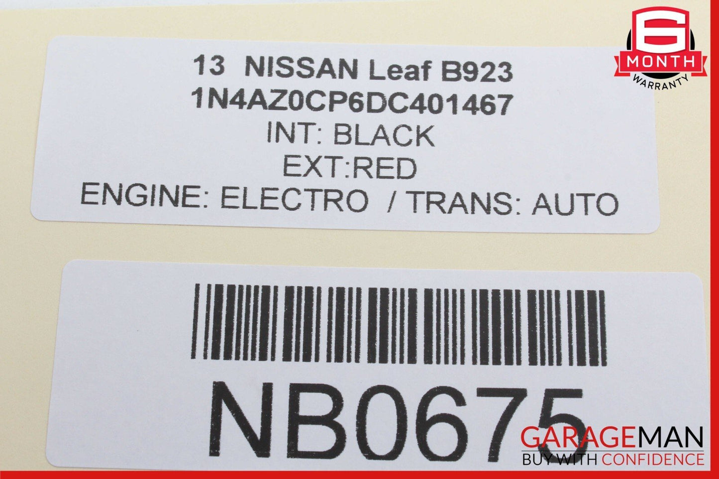 13-17 Nissan Leaf Temperature Climate Control 27500-3NH0A