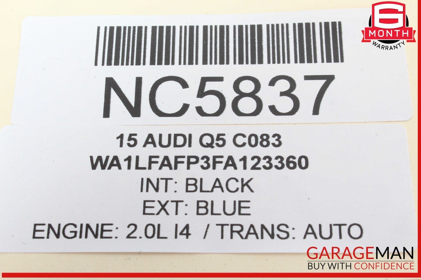 13-17 Audi Q5 Automatic Transmission Gear Shifter Selector 8R1713041L OEM
