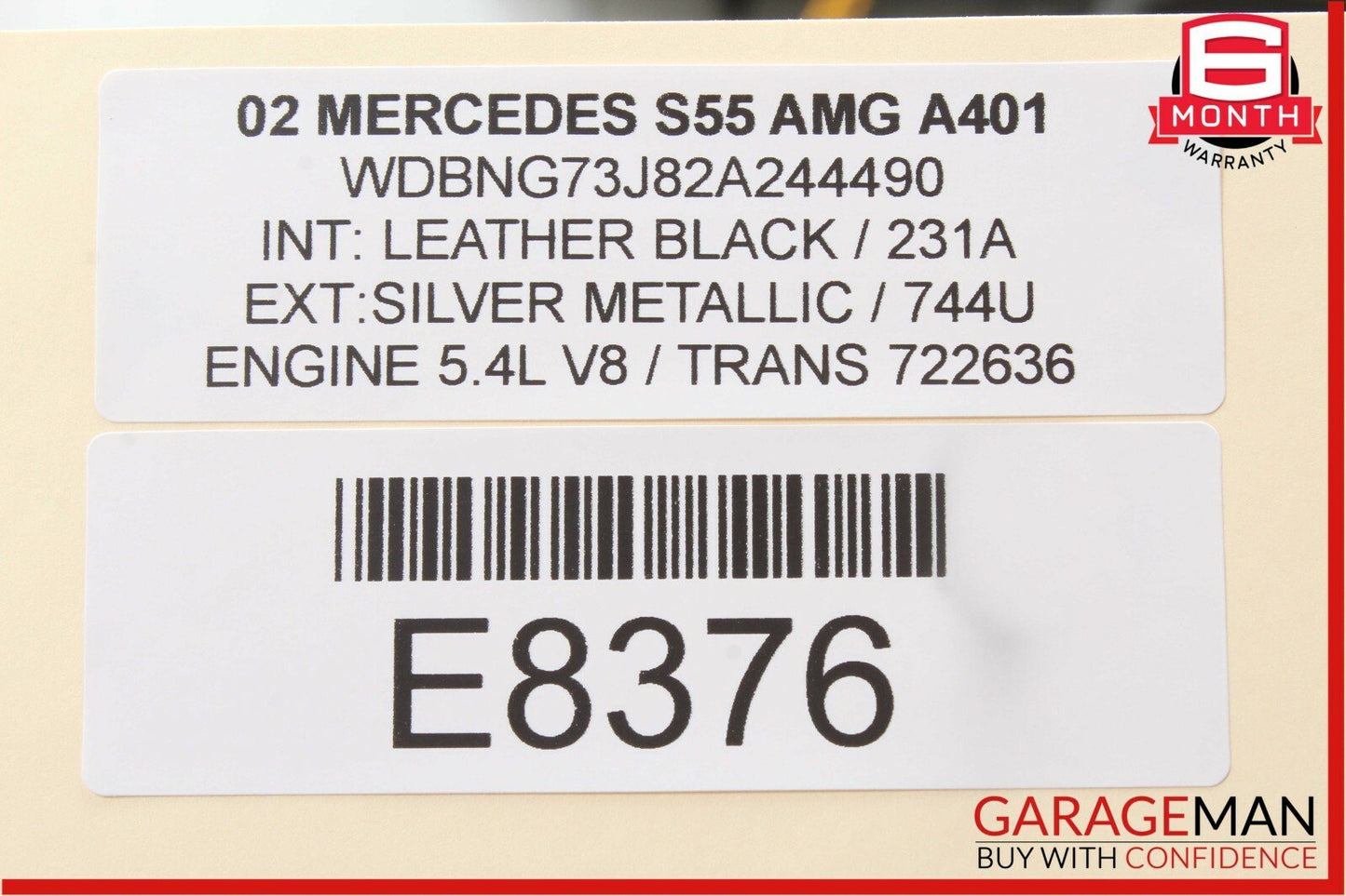00-06 Mercedes W220 S55 AMG Front Right Keyless Go Entry Antenna Control Module