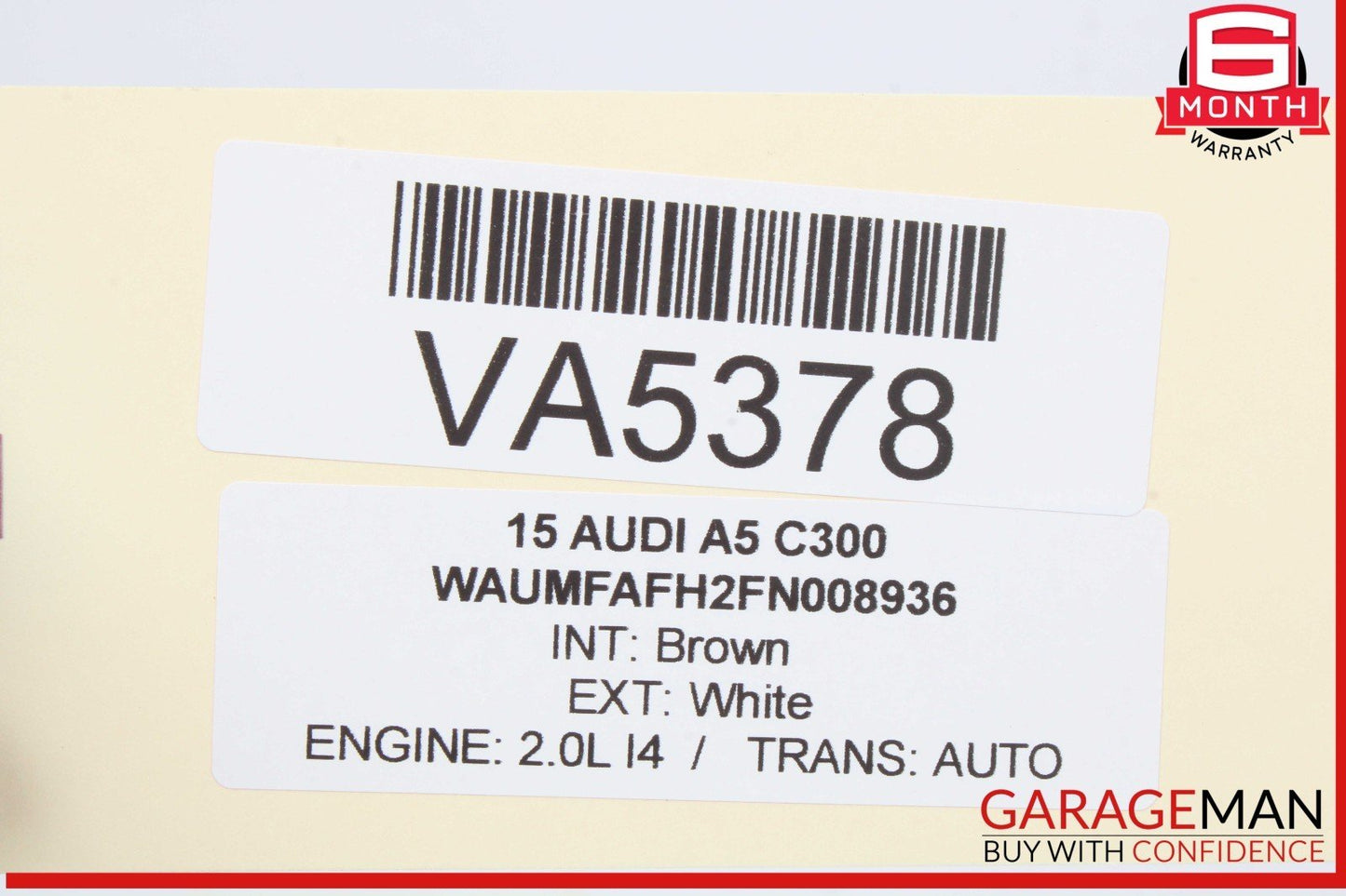 2014-2016 Audi A5 ECM Network Gateway Control Module Unit 8R0907468P Genuine