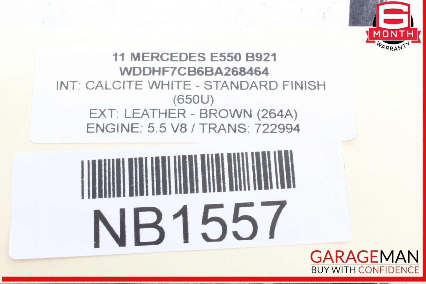 10-18 Mercedes W212 E550 Rear Fuse Relay Box SAM Signal Acquisition Assembly OEM
