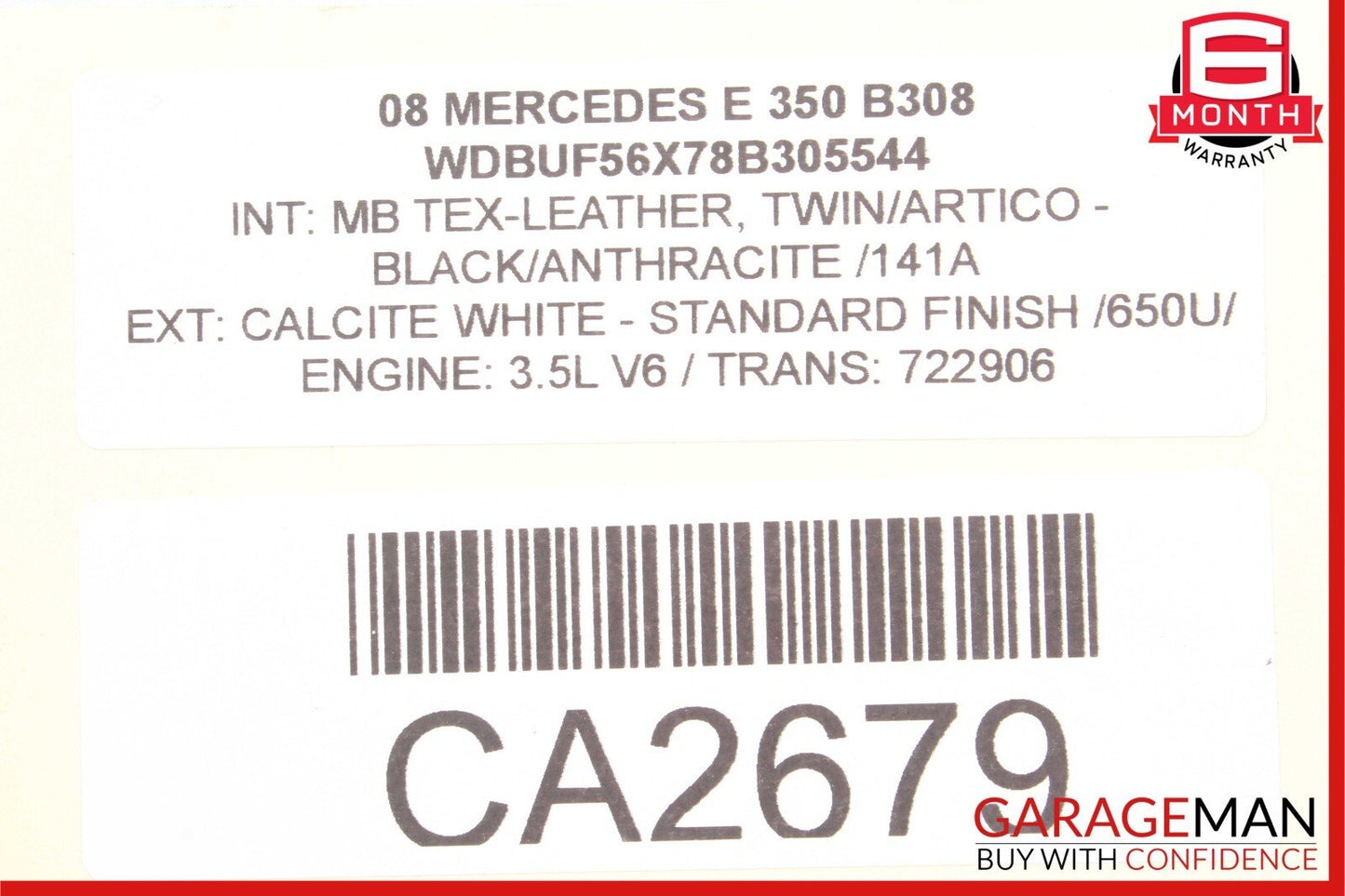 03-09 Mercedes W211 E350 E320 E500 Front Right Exterior Door Handle Flintgray