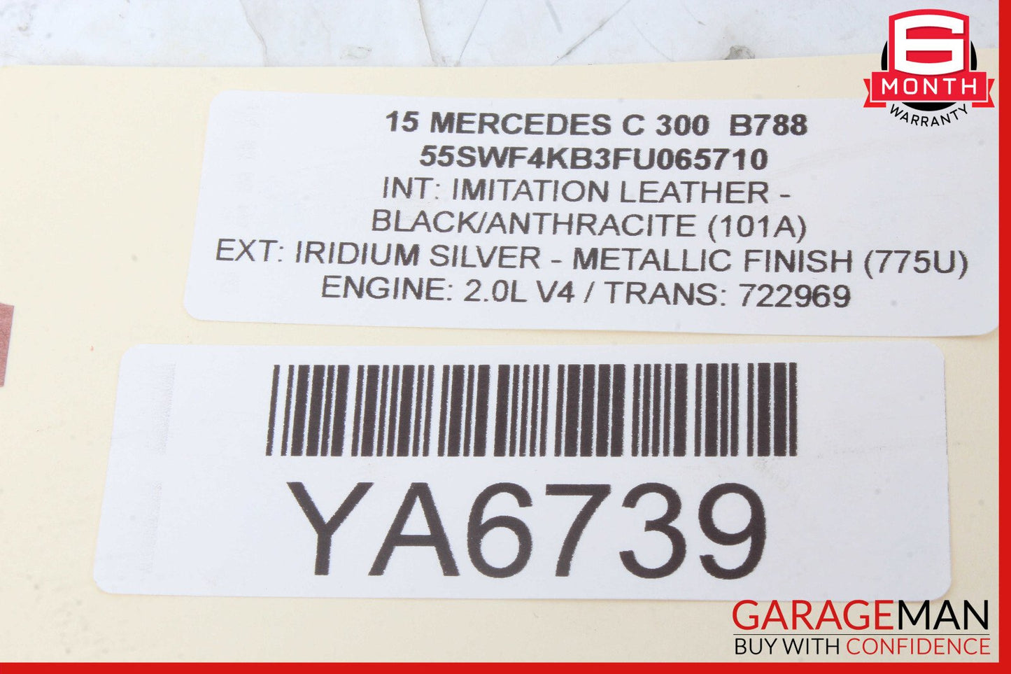 15-20 Mercedes W205 C300 C350e C43 AMG Rear Left Side Door Lock Latch Actuator