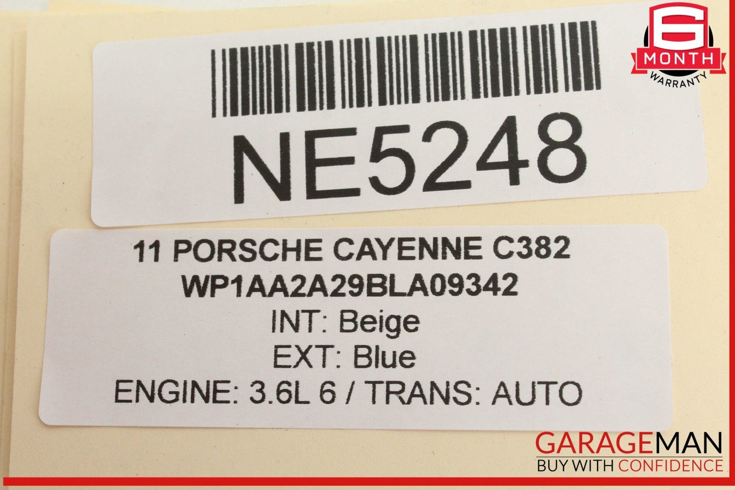 11-18 Porsche Cayenne 958 Front Left Driver Side Door Lock Latch Actuator OEM