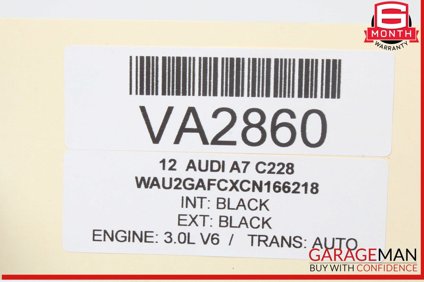 12-18 Audi A7 Rear Left Driver Side Lane Change Assist Blind Spot Module OEM