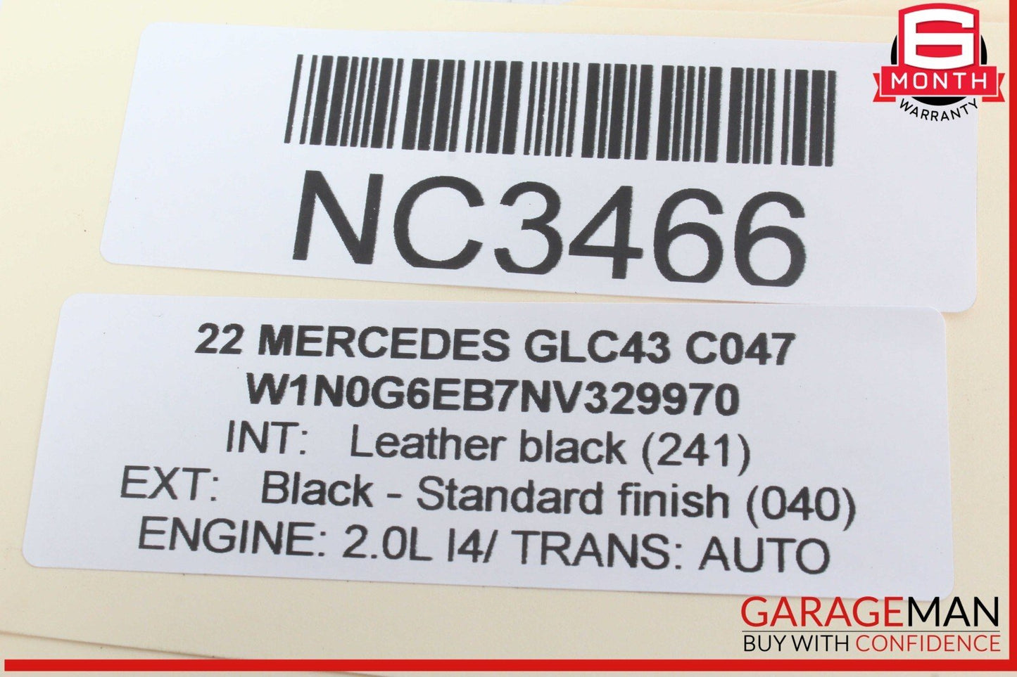 10-22 Mercedes X253 GLC43 AMG GL450 Air Intake Filter Box Left Driver Side OEM