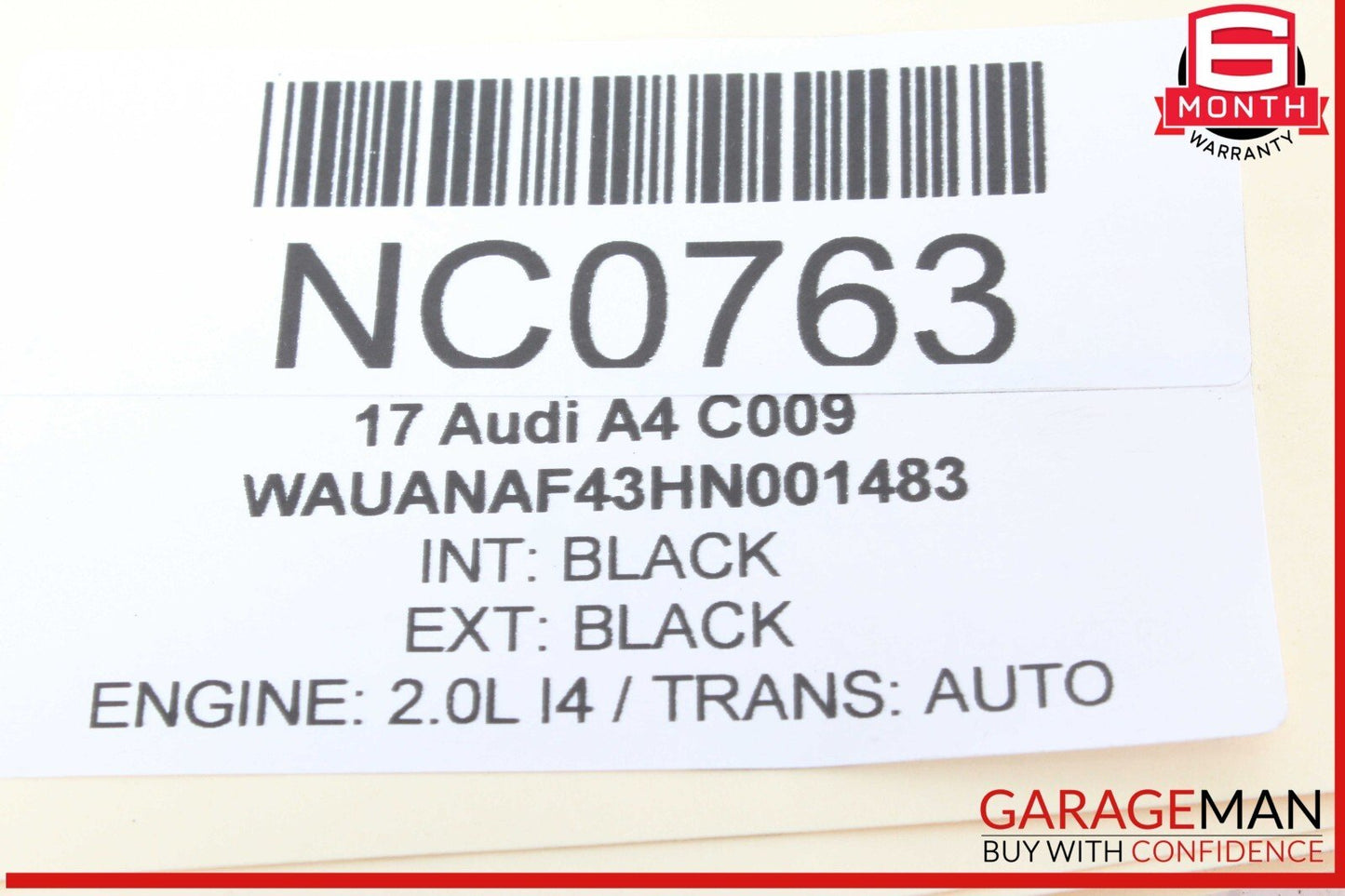 17-20 Audi A4 Engine Motor Starter Bosch 06L911021 OEM