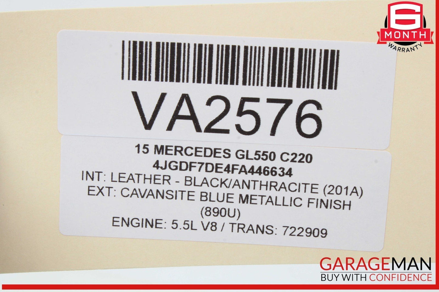 12-16 Mercedes X166 GL550 ML350 Yaw Rate Speed Stability Computer Sensor OEM