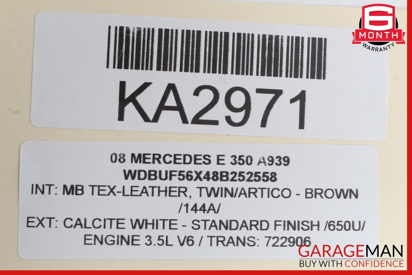 06-12 Mercedes W211 E350 SL550 CLS550 TPMS Tire Pressure Control 1645403762 OEM