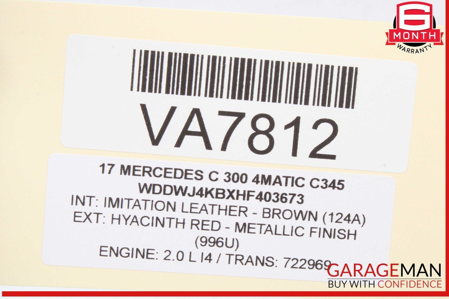 15-20 Mercedes W205 C300 4MATIC Audio Sound Amplifier AMP 2059013110 OEM