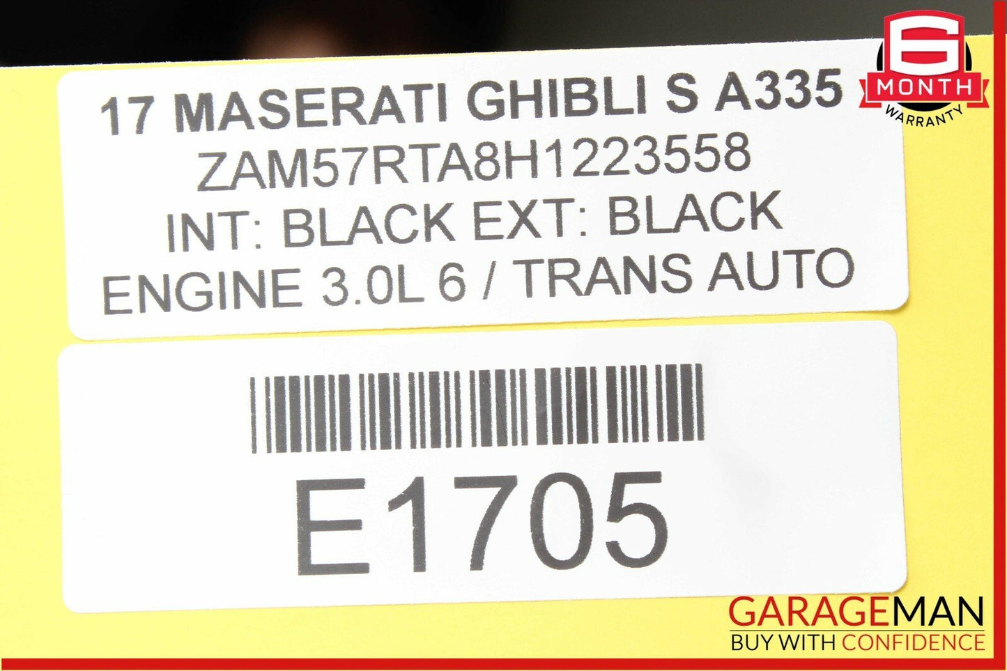 14-17 Maserati Ghibli S Center HVAC Heater A/C Climate Control Switch Panel OEM