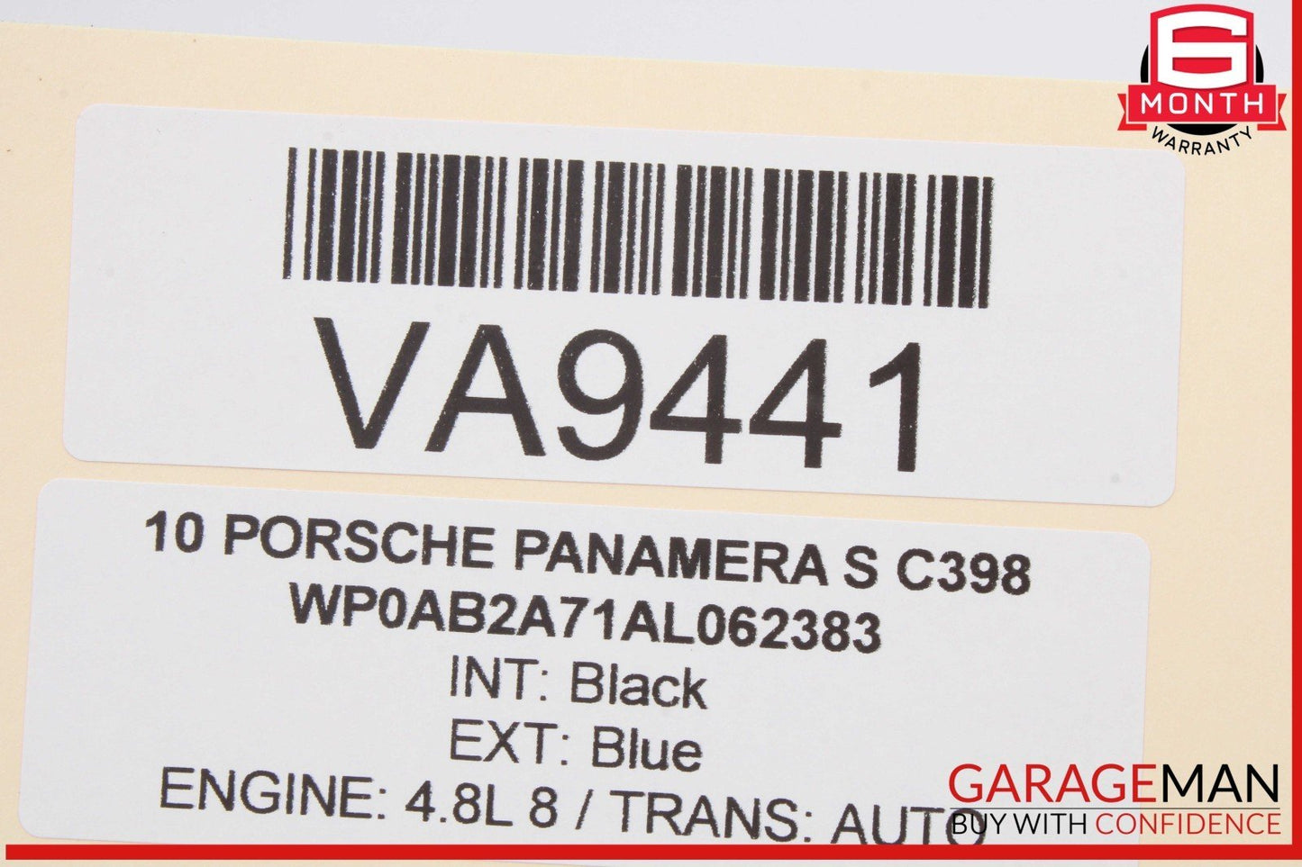 10-18 Porsche Panamera 970 Rear Right Side Door Lock Latch Actuator OEM