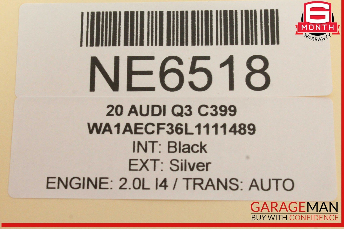 19-24 Audi Q3 Front Left Driver Side Door Lock Latch Actuator 5TB837015E OEM