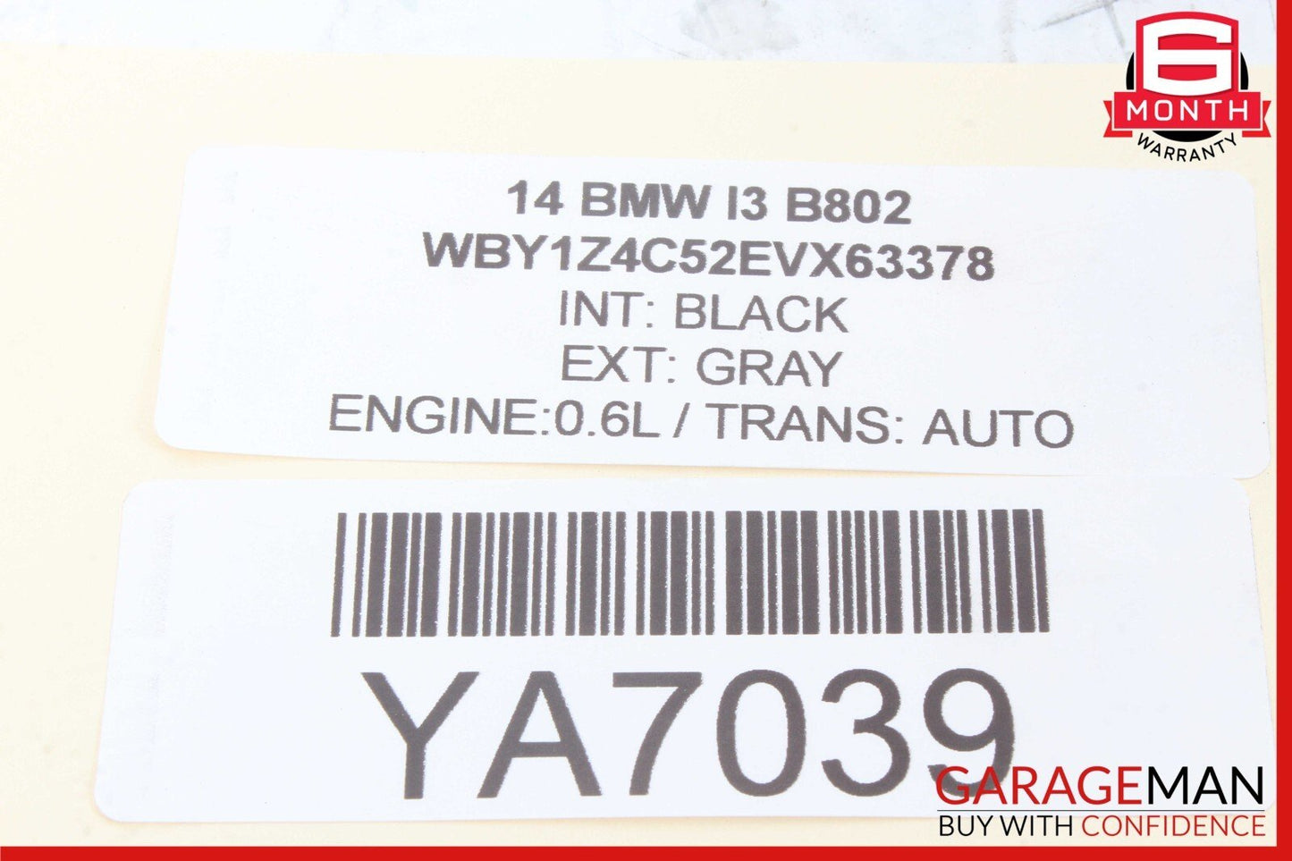 14-21 BMW i3 I01 Hybrid Front Left Side Reinforcement Bracket 6863513 OEM