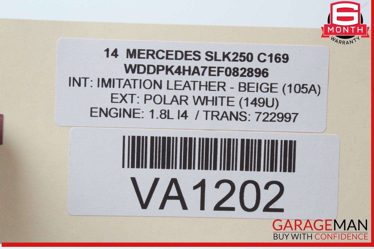 11-20 Mercedes R172 SLK250 SLC300 SL550 Seat Airscarf Control Module Unit OEM