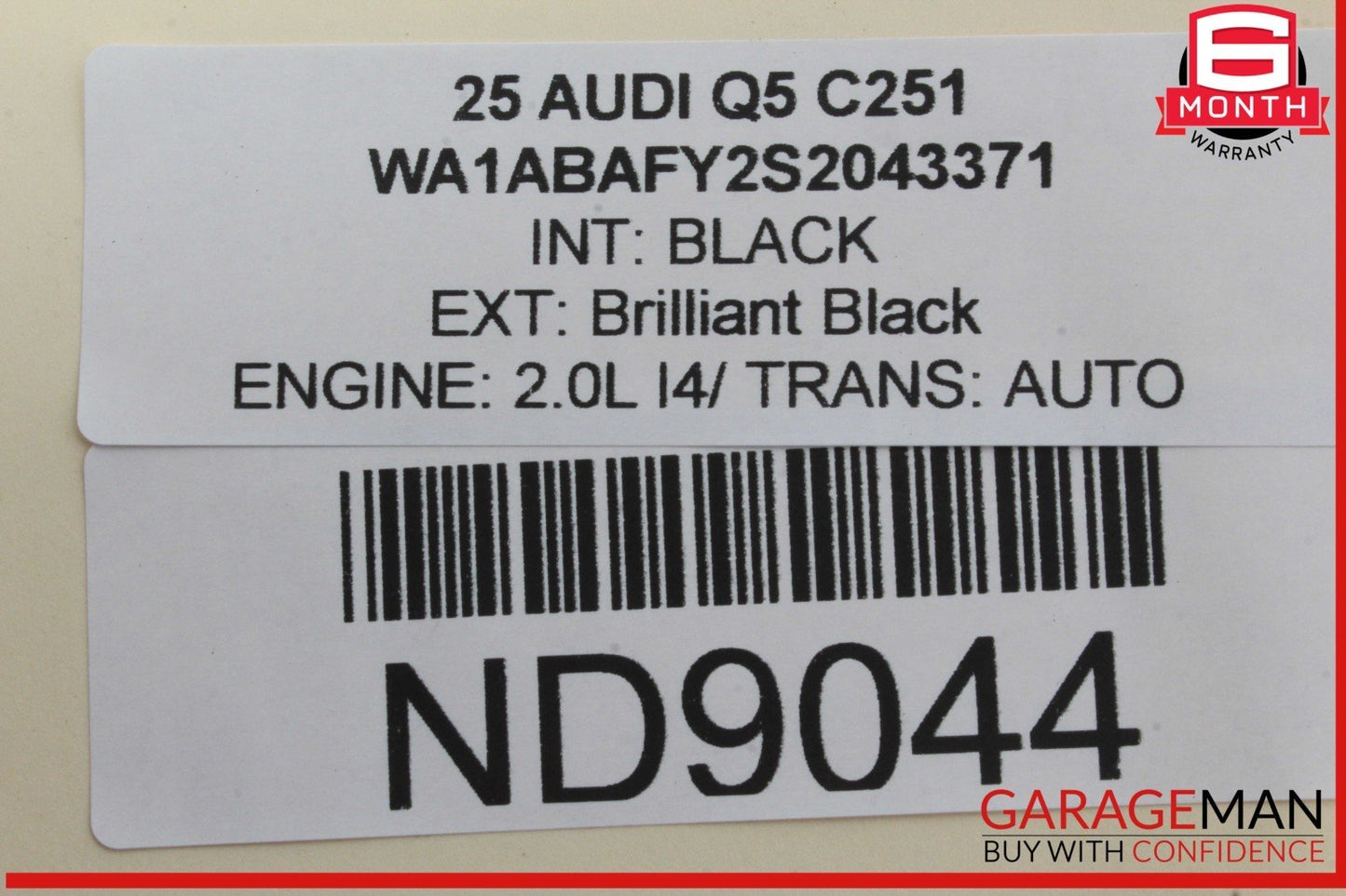 17-25 Audi Q5 A5 Rear Right Passenger Side Blind Spot Sensor Control Module OEM