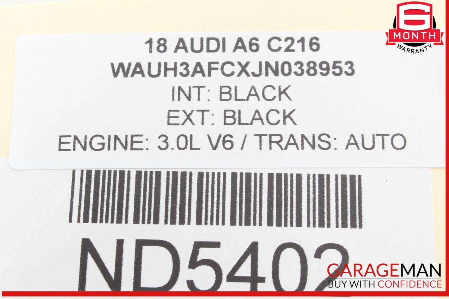 12-18 Audi A6 A7 Keyless Key Less Entry Antenna Module 8K0907247 OEM