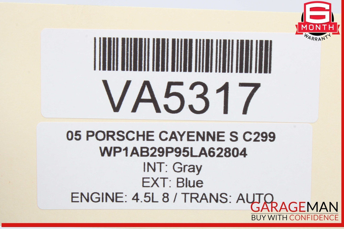 03-10 Porsche Cayenne S 955 957 Transmission Gearbox Control Module Unit OEM