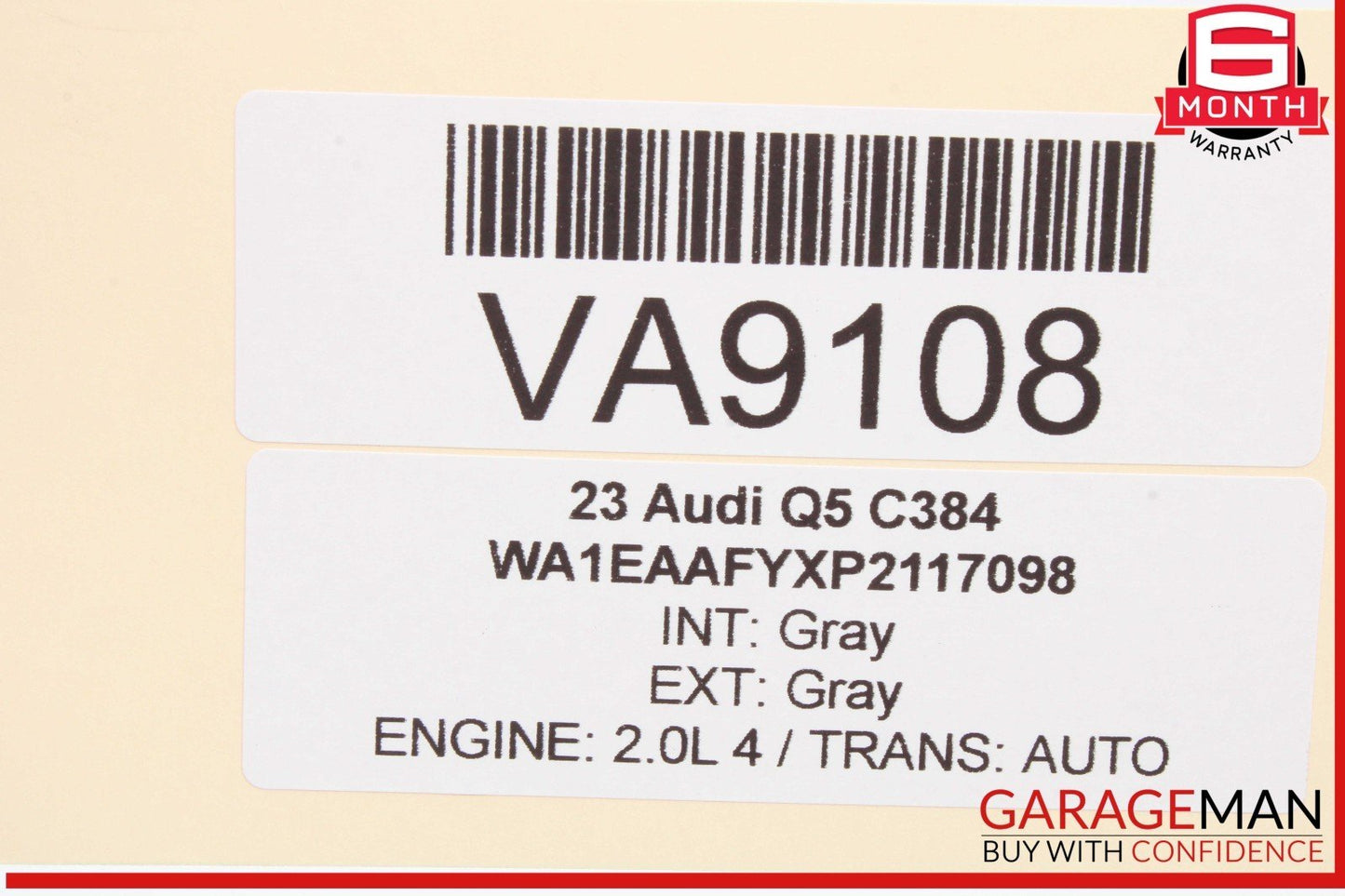2012-2025 Audi Q5 Rear Right Window Regulator Motor 80A959811A Genuine