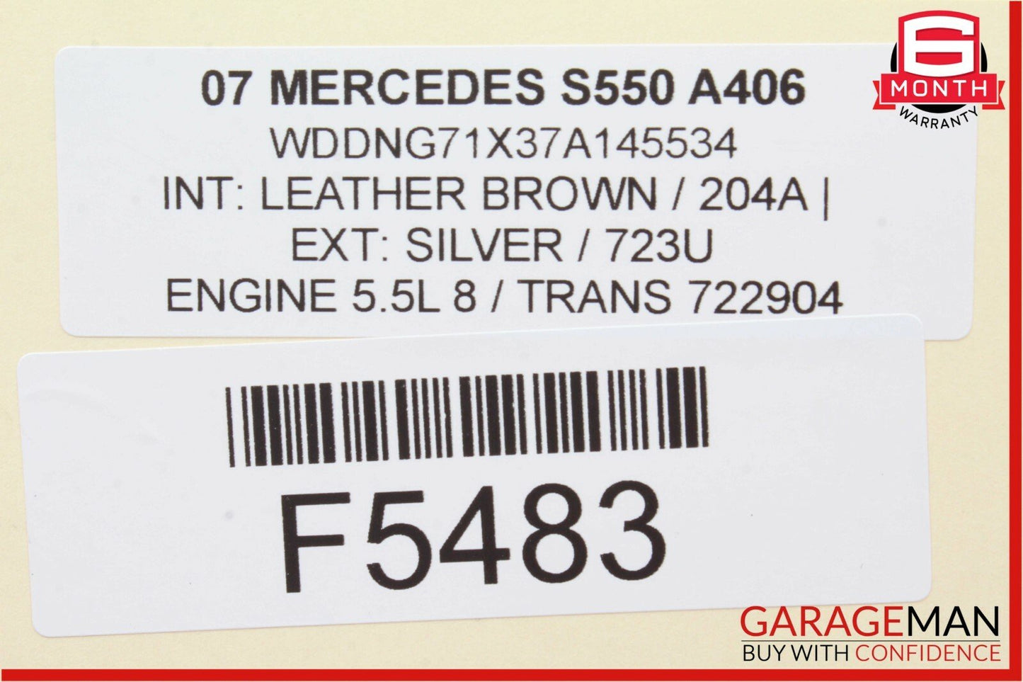 07-13 Mercedes W221 S550 CL63 AMG Electric Power Supply Control Fuse Box OEM
