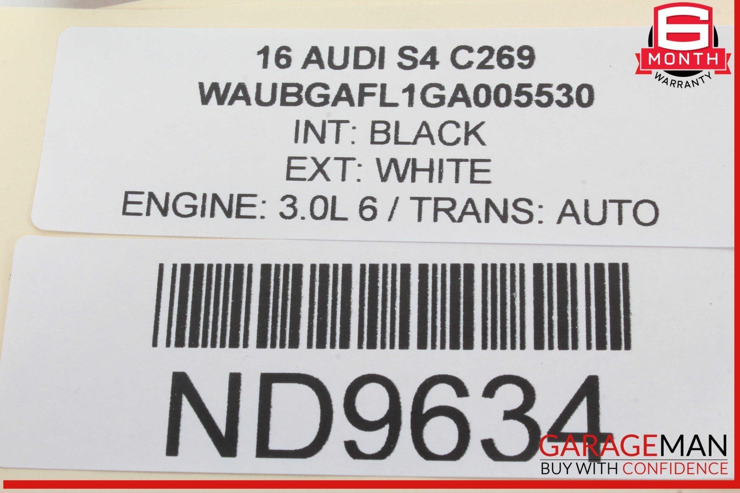 13-17 Audi S4 Q5 Rear Right Side Blind Spot Radar Sensor Module 8T0907566B OEM