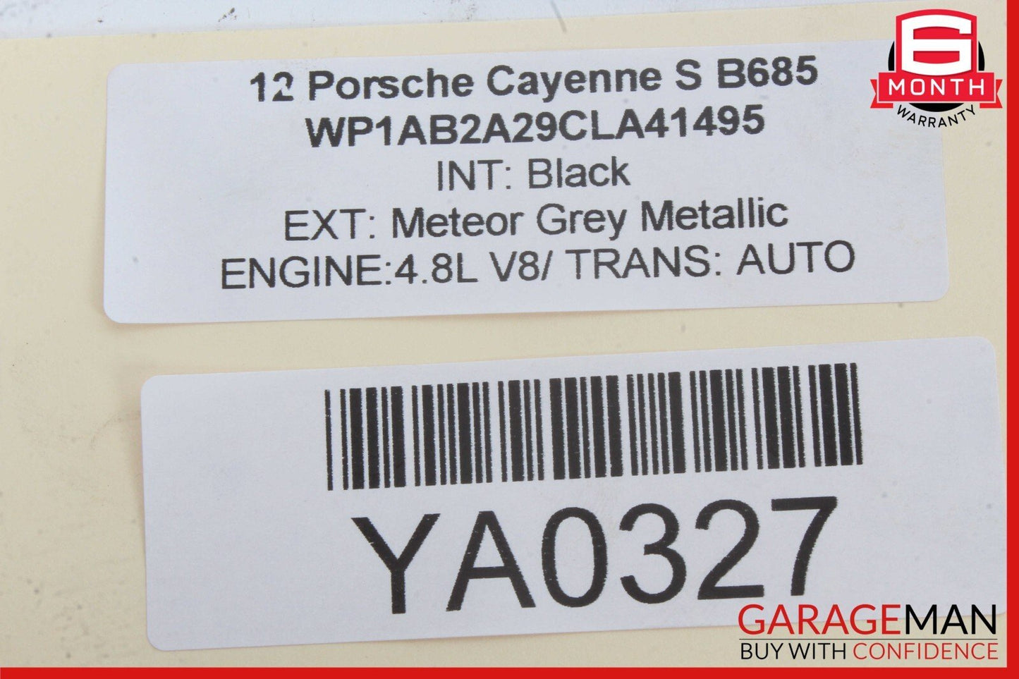 11-18 Porsche Cayenne 958 S Rear Left / Right Side Upper Rearward Control Arm