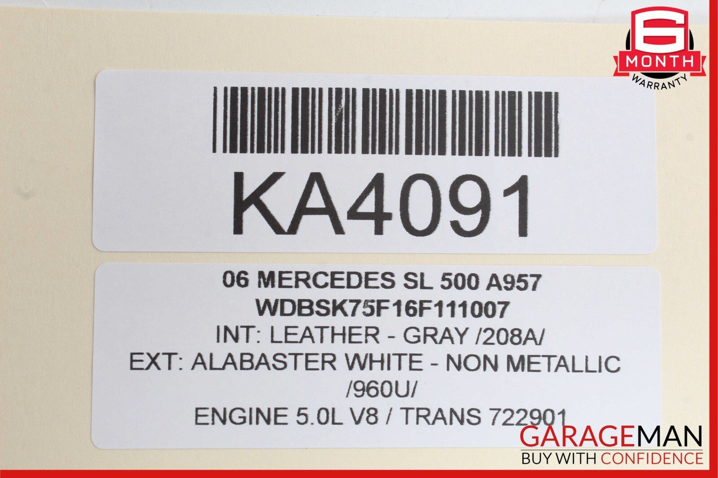 06-13 Mercedes SL500 R350 E350 CL550 TPMS Tire Pressure Control 1645404701 OEM