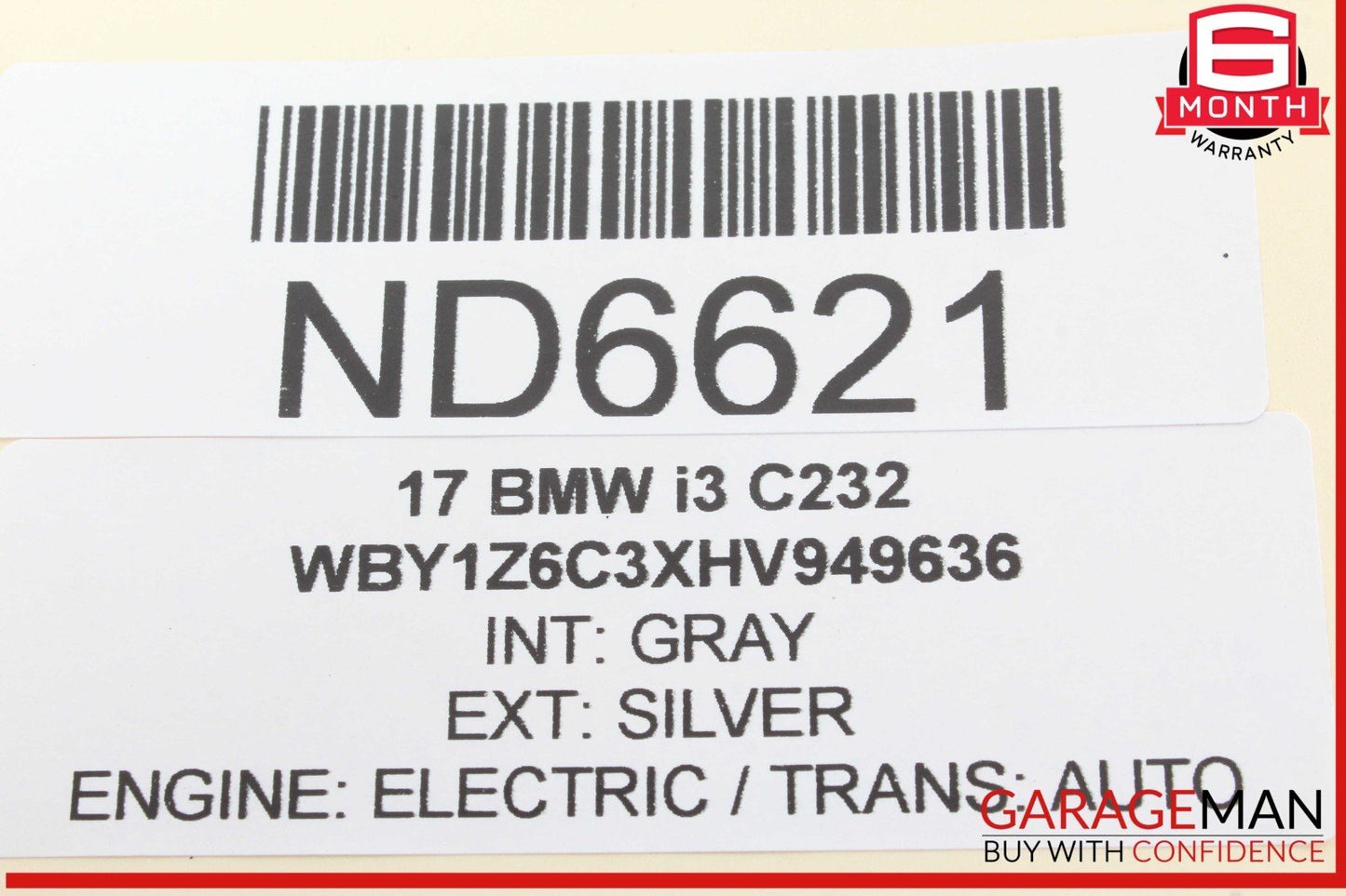 14-21 BMW i3 I01 Hybrid Amplifier Radiator Cooling Fan Motor 6983075 OEM