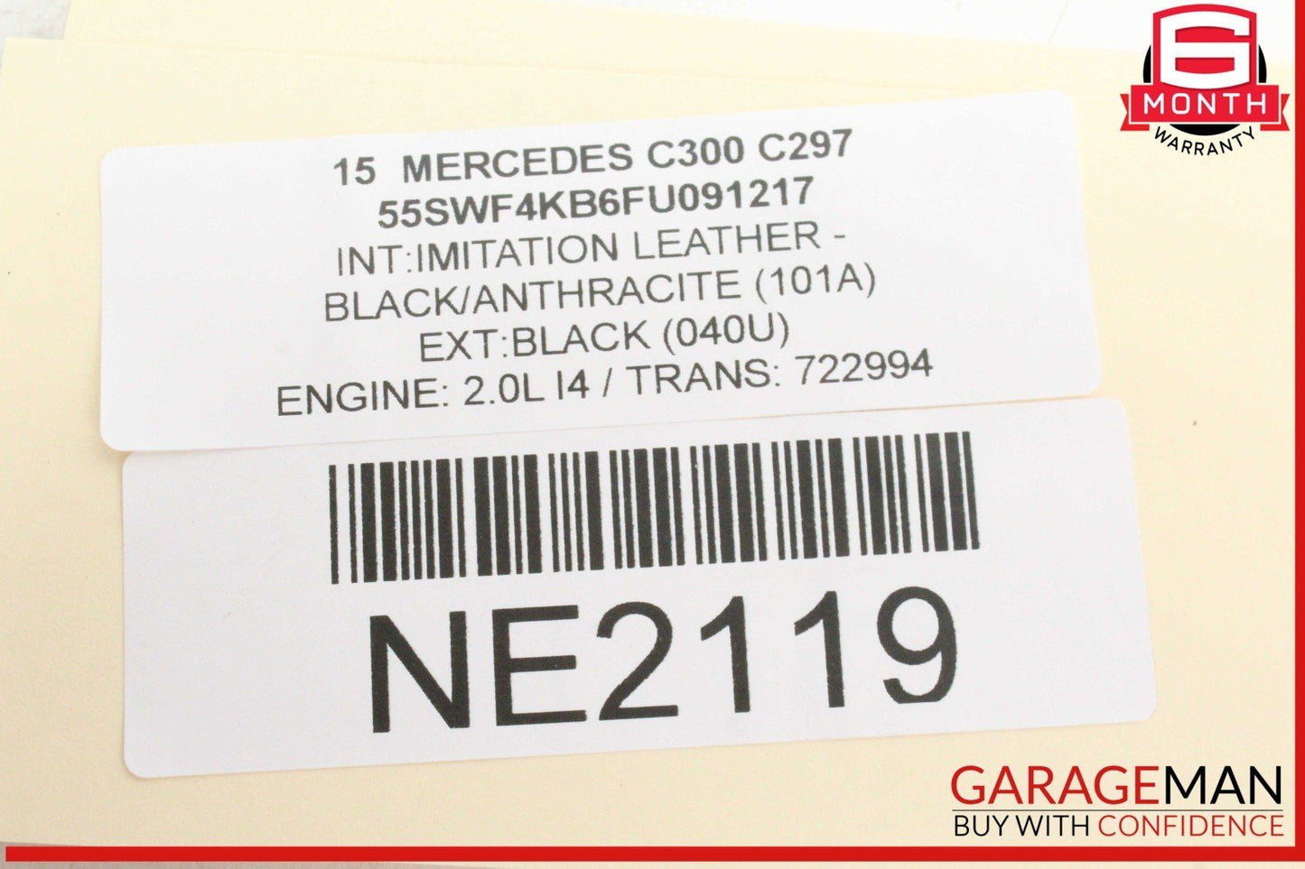15-23 Mercedes W205 C300 E300 Engine Radiator Cooling Fan Motor 3137234001 OEM