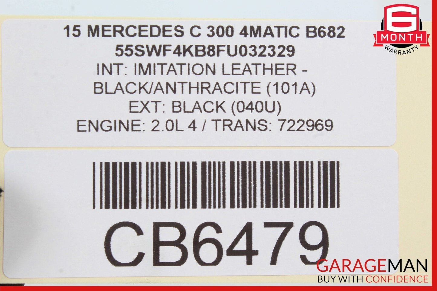 15-19 Mercedes W205 C300 GLC300 Fuse Box Power Distribution Box Module Unit