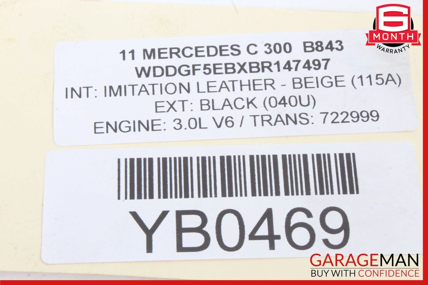 05-12 Mercedes W204 C300 E350 SLK350 SL550 Lower Oil Pan 2720100128 OEM