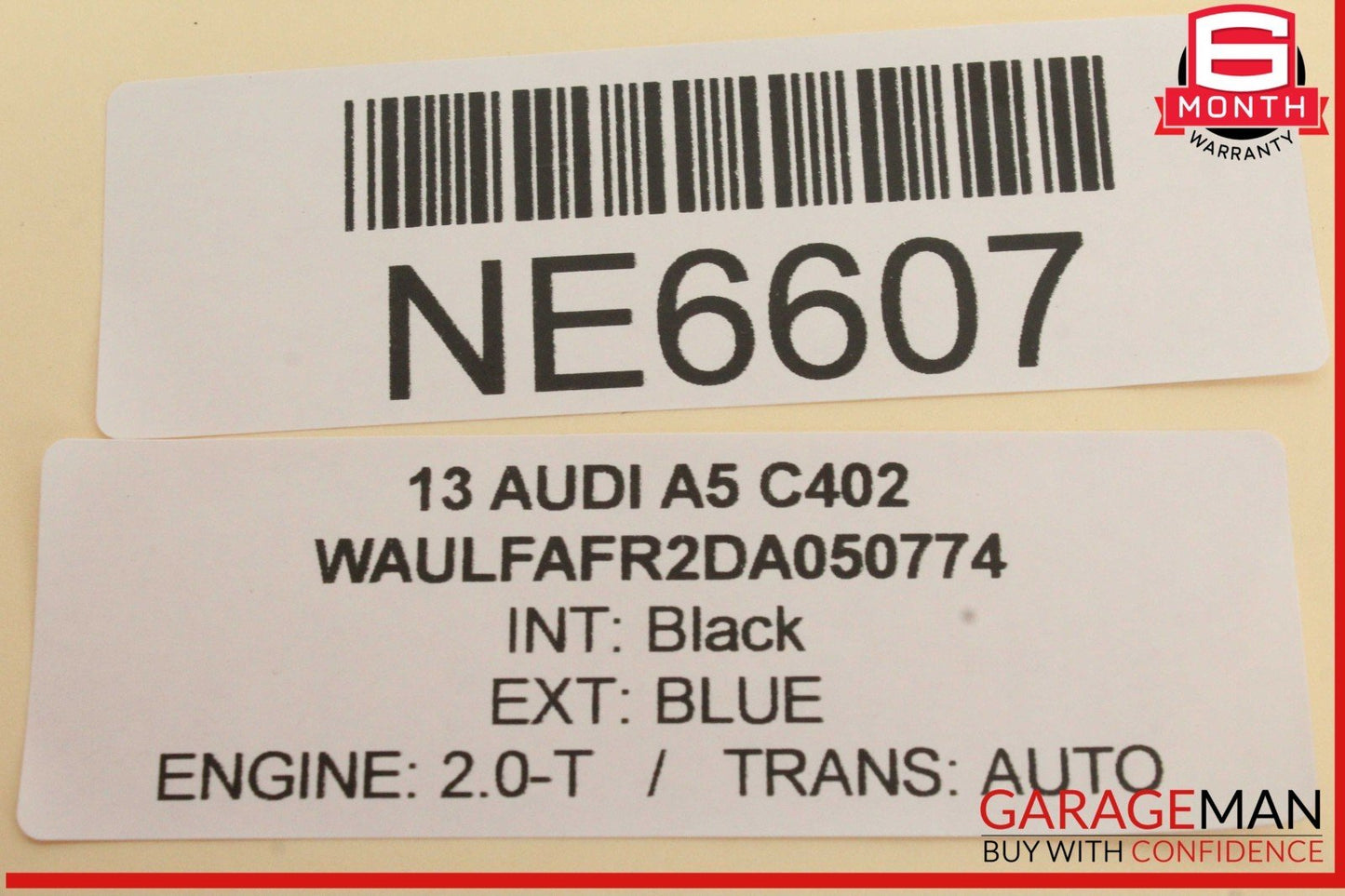 13-17 Audi A5 S5 A4 S4 Front Right Side Door Control Module Unit 8T0959792P OEM