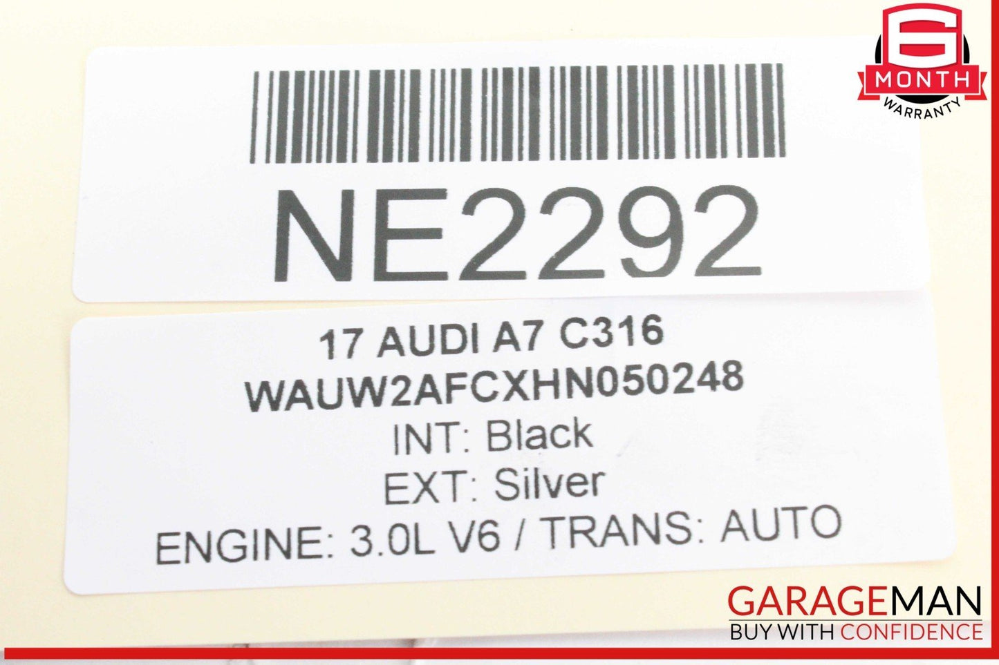16-18 Audi A7 A6 Automatic Transmission Oil Cooler 4H0317021T OEM