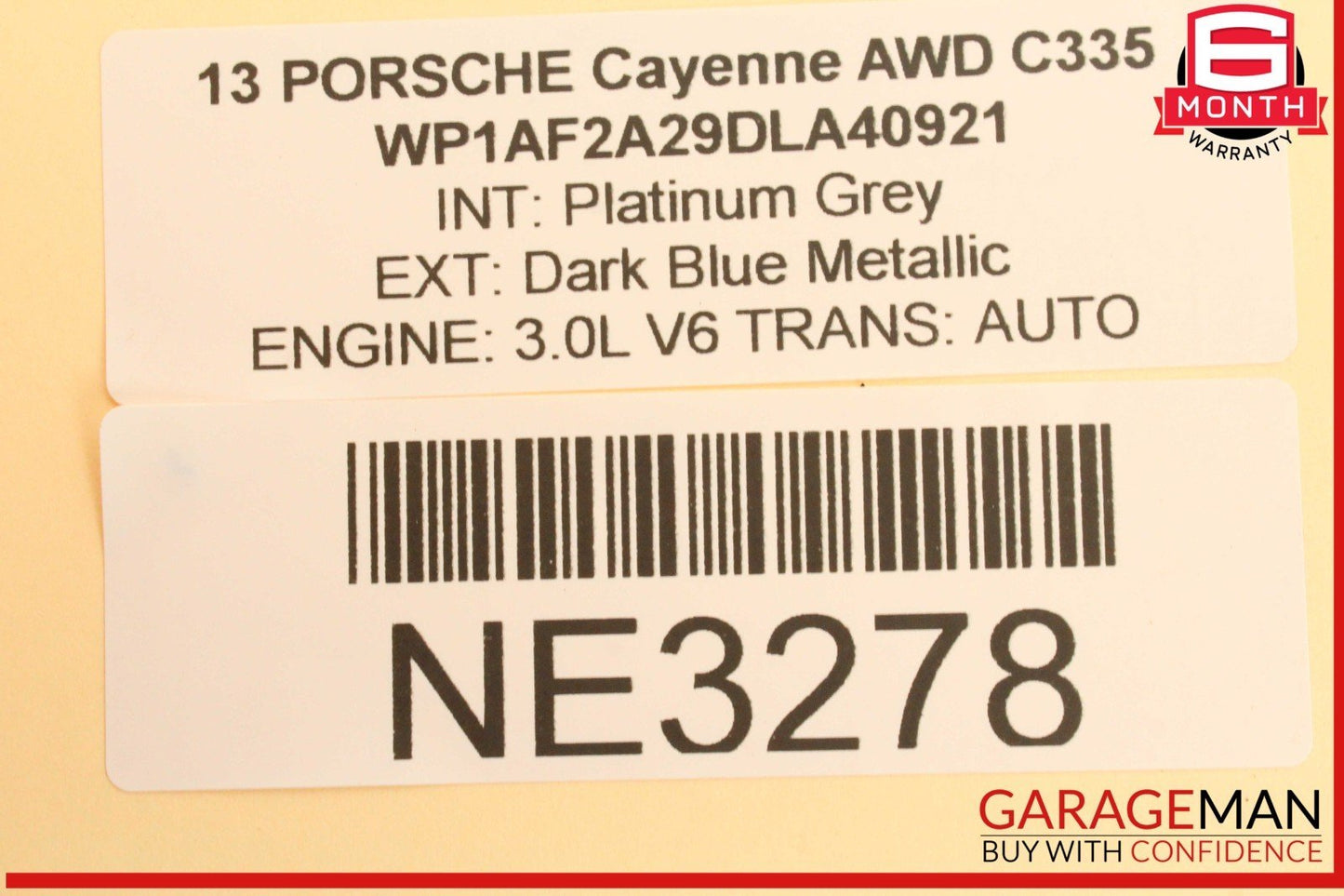 11-24 Porsche Cayenne 958 AWD Front Left Driver Side Door Control Module OEM